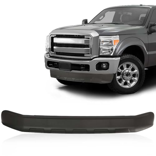 Image of PIT66 Front Valance Fit Ford F250 F350 F450 Super Duty 2013-2016 | Air Deflector Fit F250 F350 F450 Super Duty Platinum 2013-2016 / King Ranch, Lariat, XL, XLT 2011-2016, BC3Z17626BA FO1095242