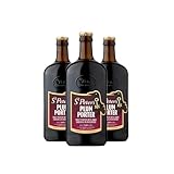 St. Peter’s Brewery Plum Porter | 5% ABV | 3 x 500ml Bottles | Rich, Fruity Plum Ale