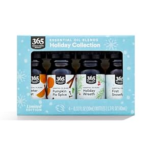 365 by Whole Foods Market, Essential Oil Holiday Kit 4 Count, 1.33 Fl Oz