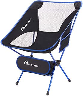 MOON LENCE Outdoor Ultralight Portable Folding Chairs with Carry Bag Heavy Duty 242lbs