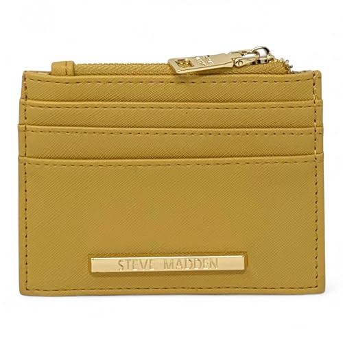 Image of Steve Madden BHayden Wallet (Heritage Mustard Saffiano, One Size)