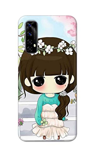 Image of PRINTFIDAA Cartoon Girl Printed Designer Hard Back Case Cover for Realme Narzo 20 Pro /Realme 7 -(TY) MVN1009