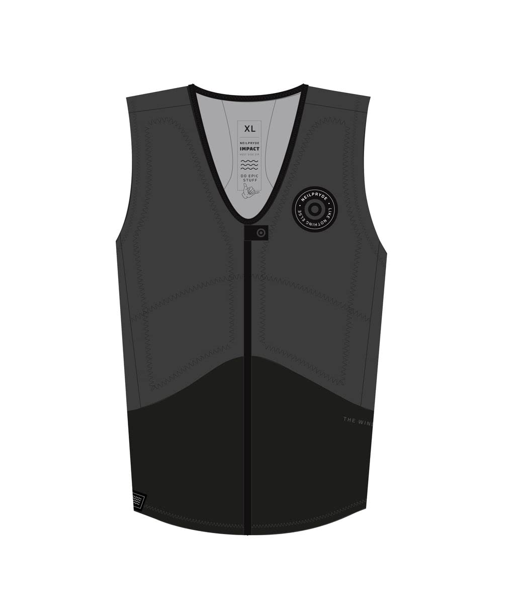 NEILPRYDE Gilet Combat Impact Front Zip Black