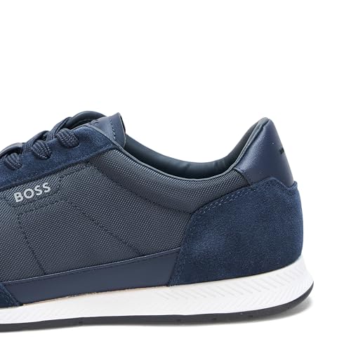 Image of BOSS Men's Leather Mix Low Top Sneaker
