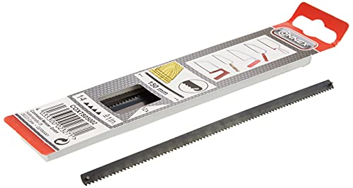 Connex COXT805002 Ersatzsägeblätter für Schnitte in Holz, 14 Zähne pro Zoll, Länge 150 mm, 12 Stück, Schwarz