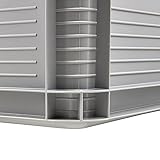 keeeper Transportbox, Stapelbar, Polypropylen, 45 l, Robert, Nordic Grey
