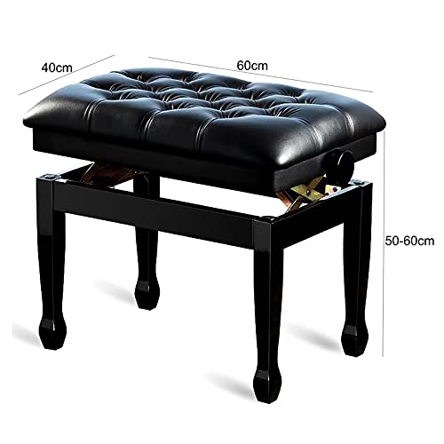 TEmkin Tabouret de Piano Solo Banc de Piano réglable Tabouret de Piano en Bois Moderne avec Coussin en Cuir rembourré Parfait pour Une Utilisation à Domicile - Les Beatles, Paul McCartney, John Lennon, RIngo Starr, George Harrison TEmkin Tabouret de Piano Solo Banc de Piano réglable Tabouret de Piano en Bois Moderne avec Coussin en Cuir rembourré Parfait pour Une Utilisation à Domicile – Image 6