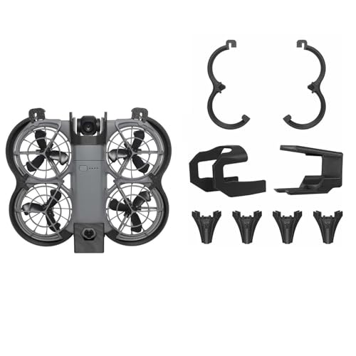 LICHIFIT for DJI NEO2 �v���y���K�[�h �N���b�V���v���e�N�V���������O�h���[���Ή� �t���v���e�N�V�����A�N�Z�T���[ (�u���b�N)
