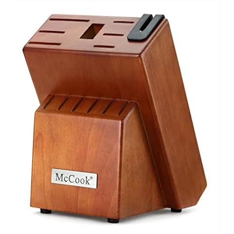 McCook Knife Block with Sharpener Cover