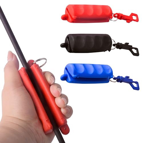 FUNTRESS Archery Arrow Puller Hand Saver Target Remover Gripper with Belt Clip for Practice Shooting (Blue)