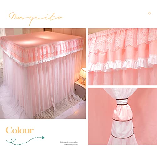 Cortina decorativa de dosel de cama premium para camas King y Queen 4