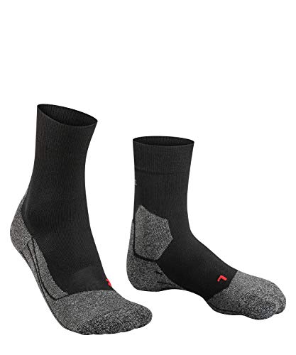 Falke Mens Ru3 Running Socks, Breathable Quick Dry, Black (Black-Mix 3010), Us 9-10 (Eu 42-43 Ι Uk 8-9), 1 Pair #TOP2