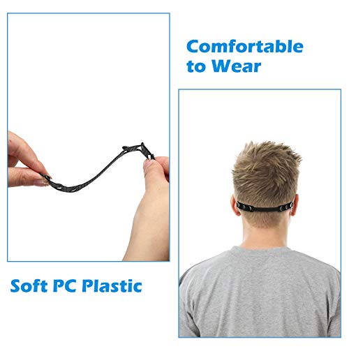 50 packs adjustable mask strap saver extenders mask strap extender holdercomfortable mask extension hook band clipmask extendersmask strap savers for avoiding ear paining