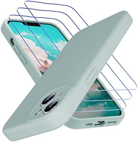 ULuck Case with Built in Camera Protector Compatible with iphone 13 Pro Max,Crystal Clear Anti-Scratch Case, Protect the Camera Lens, Precision Holes Phone Case Cover- 6.7inch