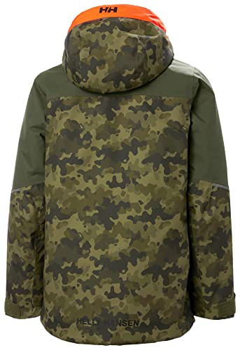 Helly-Hansen Junior Unisex Summit Jacket, 431 Utility Green, 8 #TOP1