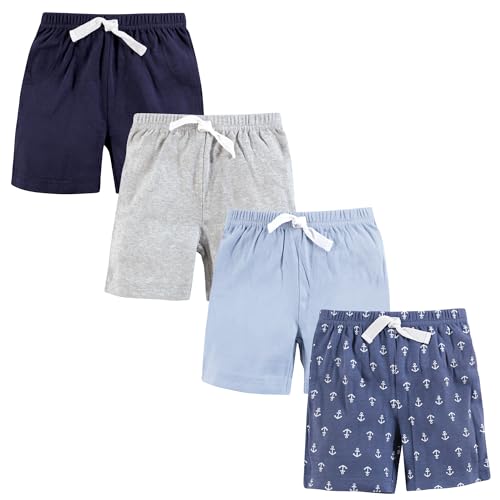 Image of Hudson Baby Unisex Baby Shorts Bottoms 4-Pack