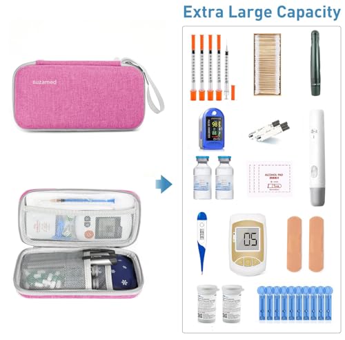suzamed Insulin Cooler Travel Case