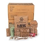 2026 Inspection MRE, U.S. MRE Meals, Emergency Supplies, Emergency Food Supply, Survival Food, Freeze Dried Food w/Flameless Heater, Ready Meals (Variety Pack of 24) – (A & B Case Fresh Stock) MREs have 10 Year Shelf Life From Inspection Date
