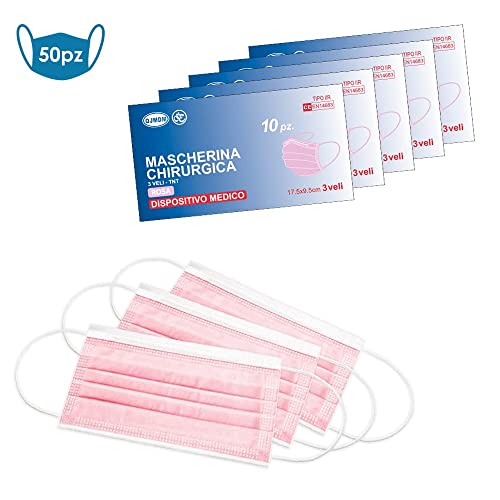 S&S MEDICAL Mascherine CHIRURGICHE 3 Veli