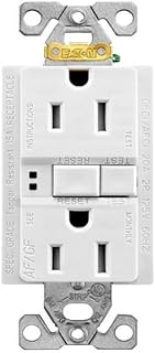 Cooper Wiring TRAFGF15W-K-L Duplex Receptacle Wall Plate, Plain