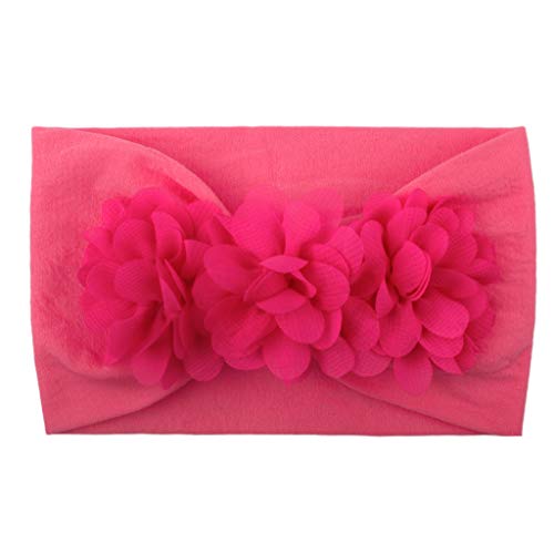 Wzt Stretchy Knot Nylon Baby Headbands For Newborn Baby Girls Infant Toddlers Kids Bows Child Hair Accessories #TOP7