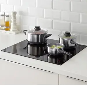 MARIAS KOMMERCE IKEAANNONS 5-Piece cookware Set, Glass/Stainless Steel