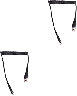 NOLITOY 2Pcs Carregador De Telefone Celular Cabo Carregador De Telefone Cabo De Carregamento De Telefone C Cabo USB Cabos USB Carregadores USB Linha De Dados Útil Carregador De