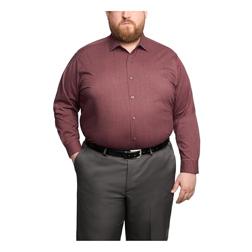 Van Heusen Men's Fit Dress Shirt Comfort Performance Stretch (Big and Tall)2