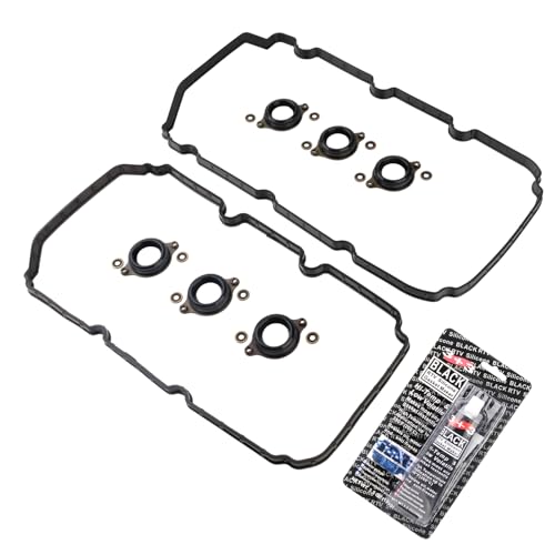 Image of VS50881 Valve Cover Gasket & Gasket Maker for Honda Accord Odyssey Pilot Passport Crosstour 3.5L,13-24 Acura MDX RDX RLX TLX Ridgeline 3.5 /3.0L 120305G0000 120505G0000 123415G0A00 123515G0A00 0362072
