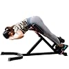 romeinse stoel Hyper Achteruitbreidings Roman Stoel, Multifunctionele Trainingsmachines met Zachte Kussen- en Schuimrollers, Fitness Romeinse Stoel, Duurzaam Gebouwd