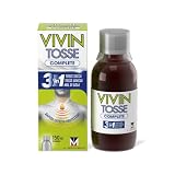 Vivin Tosse Complete Azione 3in1 Tosse Secca, Tosse Grassa, Mal Di Gola, Sciroppo 150 ml. Senza Glutine e Senza Lattosio.