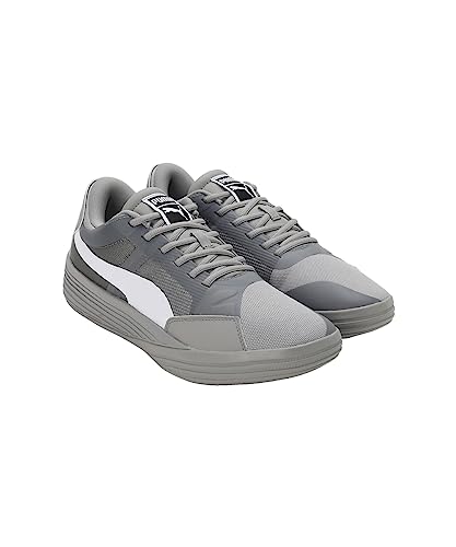 Foto von PUMA Herren Clyde All-Pro Team Basketballschuhe 51Concrete Gray White