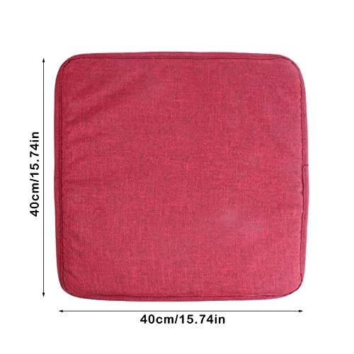 Tunkence Solid Chair Pad Chair Pad Covers For Dining Chairs Square Strap Garden Chair Pads Seat Cushion For Outdoor Bistros Stool Patio Dining Room Linen For Patio Porch Swing Garden Kitchen #TOP5