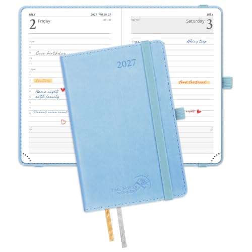 Agenda 2027 POPRUN planificador semanal de escritorio para oficina