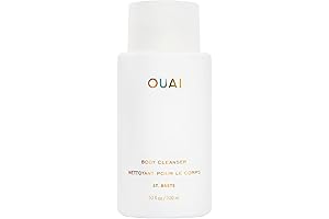 OUAI Body Cleanser, St. Barts - Foaming Wash with Jojoba Oil and...