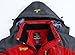 YSENTO Herren Skijacke Winterjacke Softshelljack Wasserdicht Warm Gefüttert Outdoor Funktionsjacke mit Abnehmbarer Kapuze(Rot,M)