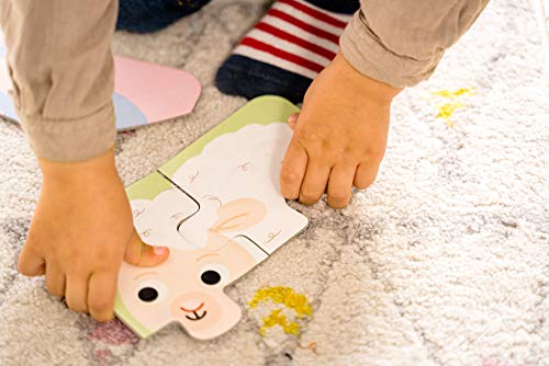 Nathan Animaux de la Ferme à Assembler Séparer Assembler Reconstituer des Images Découvrir les Animaux de la Ferme Jeu Educatif A Partager en Famille Dès - vue 4