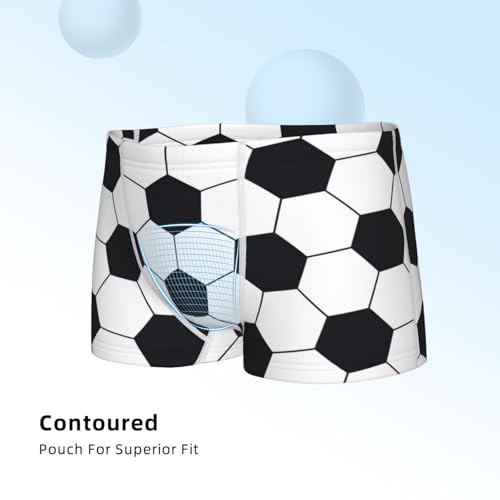 Boys' Cotton Boxer Brief Soft Underwear-Soccer Ball4
