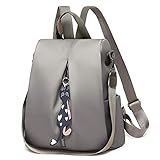 Large capacity: Large backpack generous enough to accommodate the magazine, tablet, glasses, wallet, keys, earphone, power bank, cell phone, document, clothes, wallet, umbrella and other essential items.