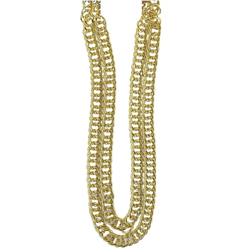 Amscan Large Gold Chain Necklace - 39