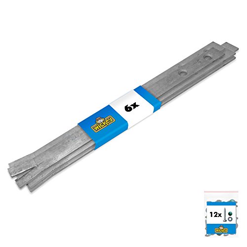 Preisvergleich Produktbild WICKEY Bodenanker SAFETY Grundanker Befestigungsanker für Spielturm, 6er Set