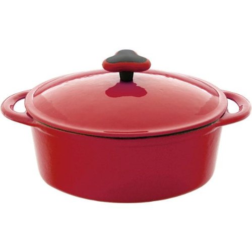 片手　キャセロール鍋　4個　レッド　未使用　赤 Amazon｜MEYER Cooking with Love キャセロールオーバル25cm レッド