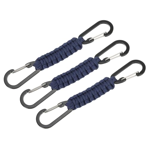 YELARXI Paracord-Schlüsselanhänger 3 Stück