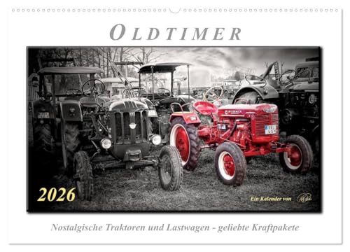 Vintage Car Nostalgic Tractors and Trucks (Wall Calendar 2026 DIN A2 Landscape), CALVENDO Monthly Calendar: Nostalgic Tractors and Trucks - ...Captivate