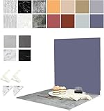 Juego de 9 tablas de fondo para fotografía de productos, 40,6 x 40,6 cm, fondos de papel de doble cara, accesorios de grabación de mesa para alimentos, joyas, estilo INS, cosméticos y productos