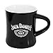 Jack Daniels Coffee and Mug Set (Black/White, 8.8 oz) - 100% Arabica - Medium Roasted Ground Coffee- Kosher - Official Licensed - 8 fl oz Mug