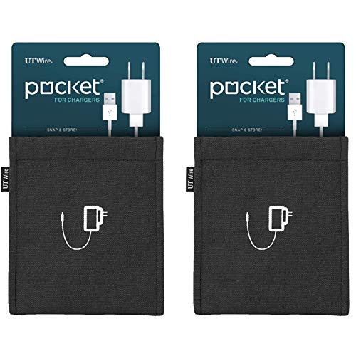 UT Wire Pocket Charger Case 2-Pack (Black)