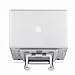 Folding Aluminum MacBook Stand HONGUO Universal 6 Angles Adjustable Desktop Ventilated Laptop Stand for 7-15