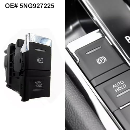 Freno de mano eléctrico con botón interruptor compatible con VW Tiguan Mk2 6