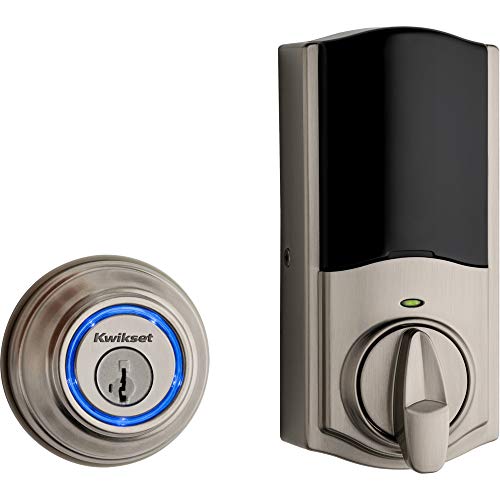 Kwikset 99250-822 Kevo 2nd Gen Refurbished Smart Lock, Satin Nickel (Renewed)